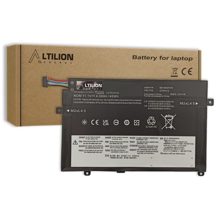 Laptop akkumulátor Altilion Energy 01AV413 kompatibilis modellekkel