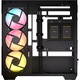 Carcasa Corsair 2800X RS-R ARGB, Micro-ATX, cu 3 ventilatoare incluse RS120-R ARGB, Negru