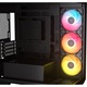 Carcasa Corsair 2800X RS-R ARGB, Micro-ATX, cu 3 ventilatoare incluse RS120-R ARGB, Negru
