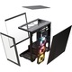 Carcasa Corsair 2800X RS-R ARGB, Micro-ATX, cu 3 ventilatoare incluse RS120-R ARGB, Negru