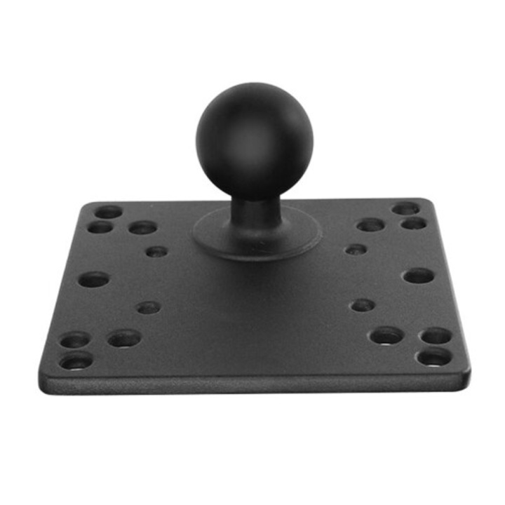 Univerzális VESA 100x100mm rögzítőlemez, 1.5 hüvelykes, fekete