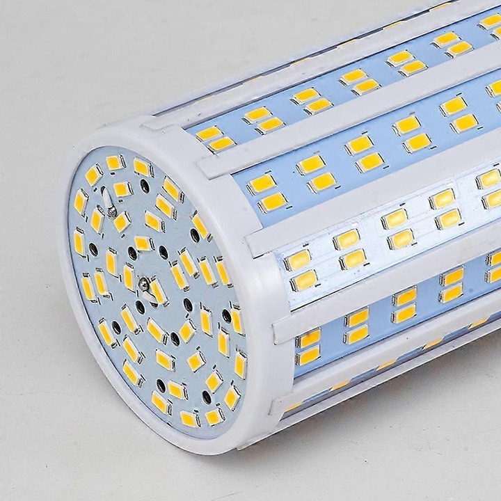 Bec LED 50W 3000K 5000LM E40 meleg fehér 9x9x22cm