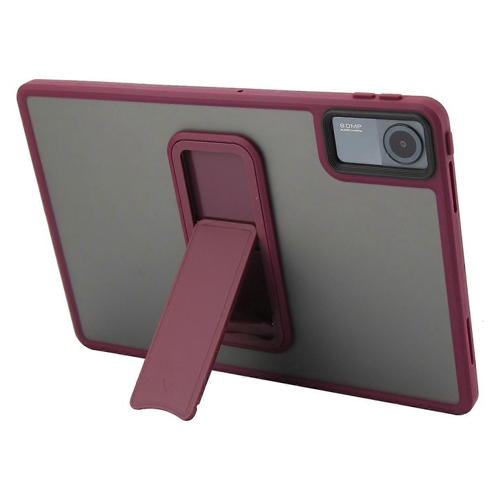 Tablettok tartóval, borvörös, TPU PC, Xiaomi Redmi Pad SE