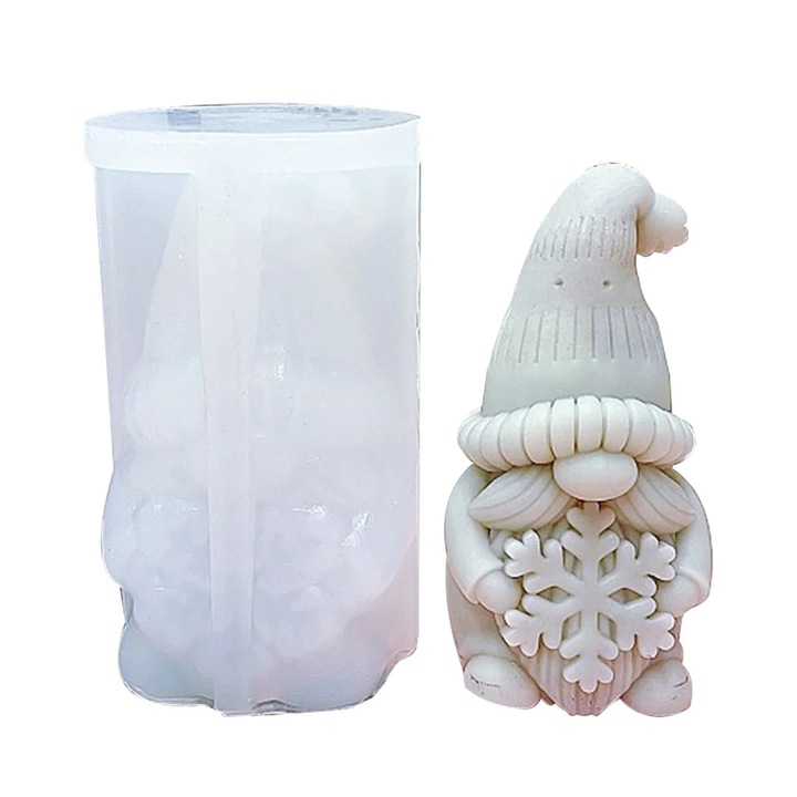 Matrita din silicon, transparent, decor pentru Craciun