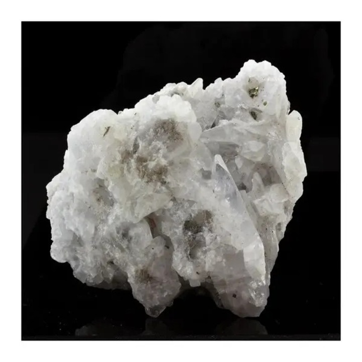 Dekoratív kő Celestine és Pyrite, többszínű, 65x60x40mm, 628.4ct