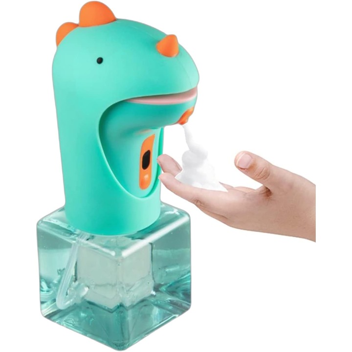 Automata habszappan adagoló, tehén design, IPX6 vízálló, 250ml
