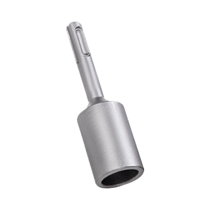Adaptor burghiu SDS Plus, maner rotund, 23cm, otel inoxidabil, rezistent
