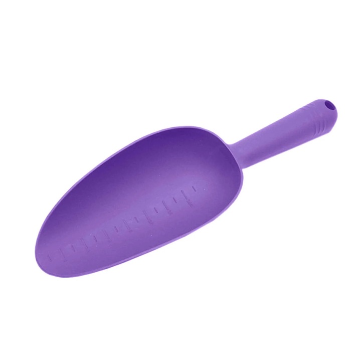 Lopata gradina YANYXR, plastic, ergonomic, mov, 30x9cm