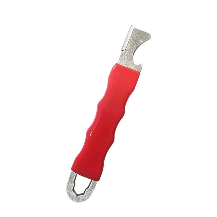 Set 5 pietre ascutitoare portabile pentru unelte de gradina, metalic