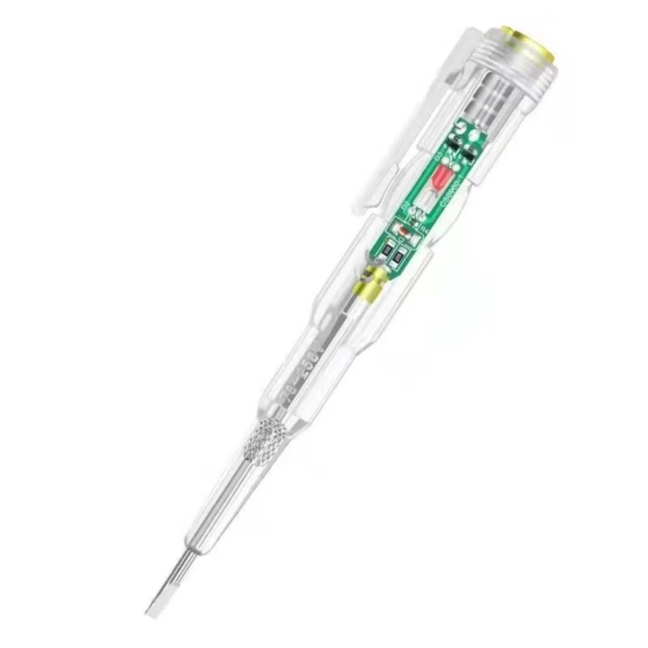 Surubelnita multifunctionala 2 in 1 cu detector tensiune, 23cm, negru