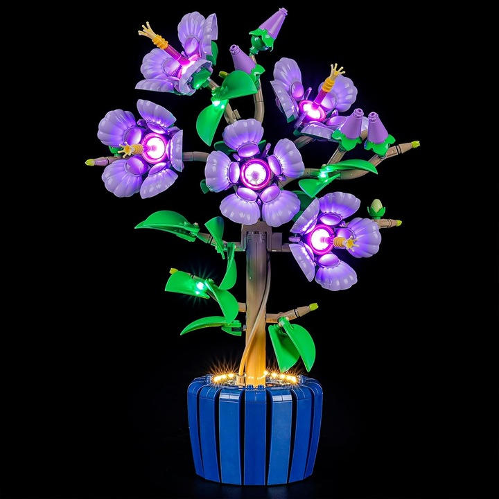Set de lumini LED pentru modelul 10372 Hibiscus Botanic