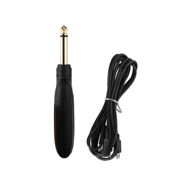 Sistem wireless audio A8, transmisie UHF, acumulator reincarcabil, 110x43x17mm