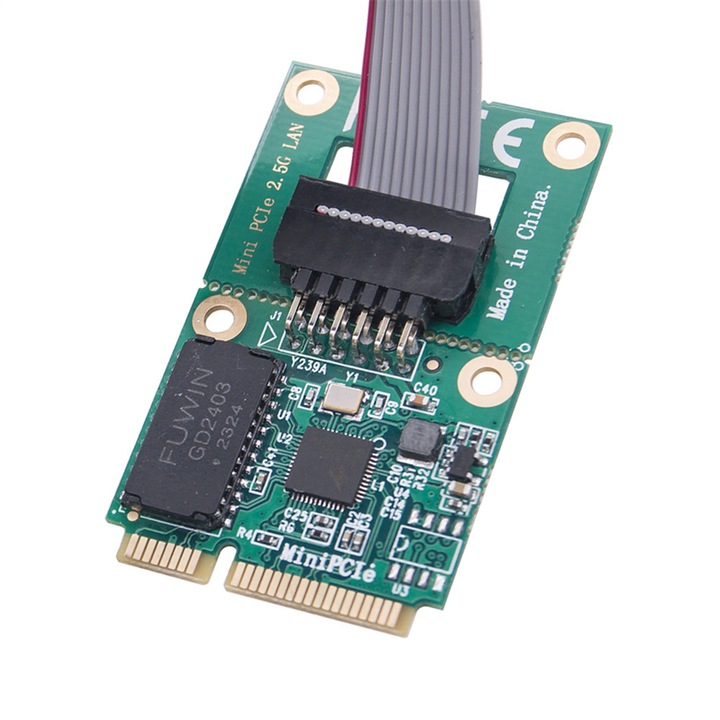 Мрежова карта M.2 Gigabit 2.5G RJ45 20см