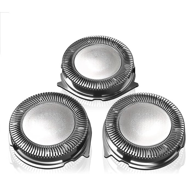 Capete de ras, set 3 bucati, OEM, compatibil Philips Seria 1000-5000, alb, standard