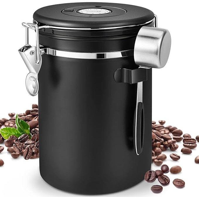 Cafetiera ZYBLSSBB albastru 8L cu lingura si temporizator