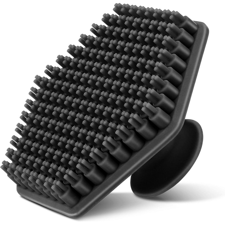 Perie faciala din silicon, exfoliant si masaj, multifunctional, moale, portabil