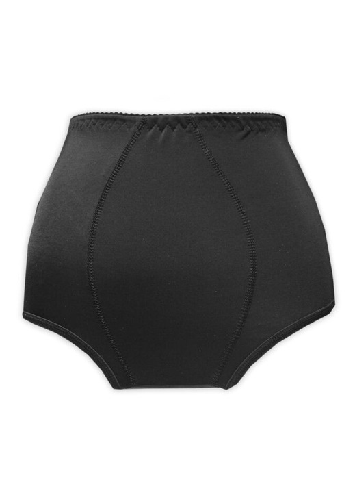 Női plus size alsó - alakformáló - elől extra tartással - fekete - 52
