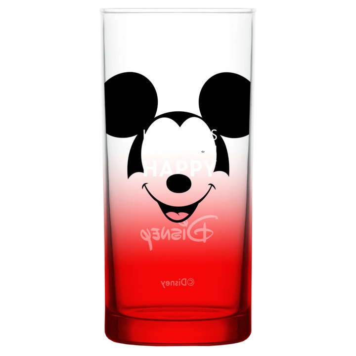 Mickey egér prémium üveg pohár - 290ml