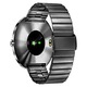 Ceas smart, Smartwatch modern, Design Seamless, aplicat pe curea, cu fixare ascunsa, Hands-free, Extraplat, grosime 8.5 mm, diametru 1.81 inch, 46 mm, cu functii si algoritmi noi de monitorizare activitate, SWH33B, negru