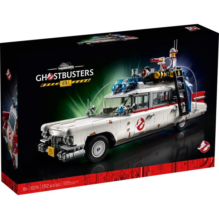 LEPIN Szellemirtók ECTO-1 építőkészlet, 2352 darab