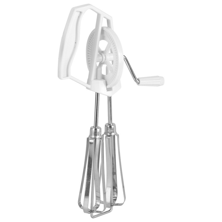 Kézi tojásprés, rozsdamentes acél, ergonomikus fogantyúk, 22cm