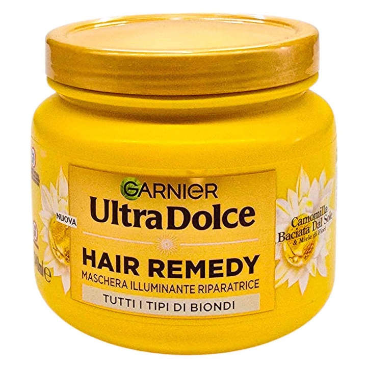 Garnier Ultra Dolce maszk kamillával és mézzel 340 ml