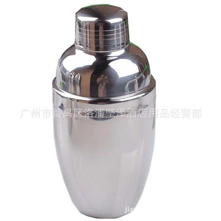 Shaker cocktail din otel inoxidabil 350ML, argintiu
