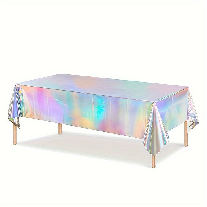 Holografikus asztalterítő, XL 137x274cm, műanyag