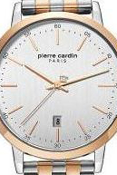 Pierre Cardin, Часовник Everyday Essentials с верижка, Сребрист / Златист