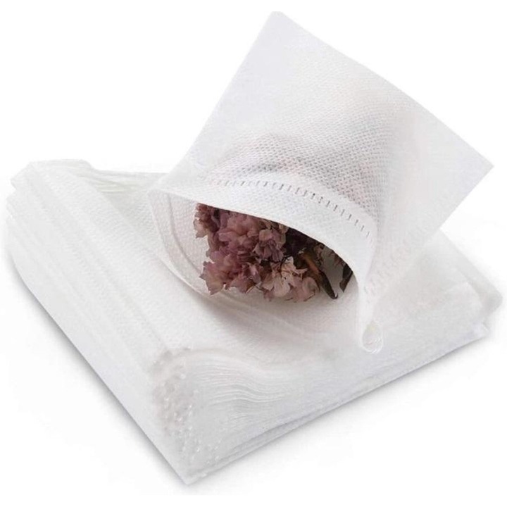200 pungi ceai ZYBLSSBB biodegradabile reciclabile albastru 5x7cm