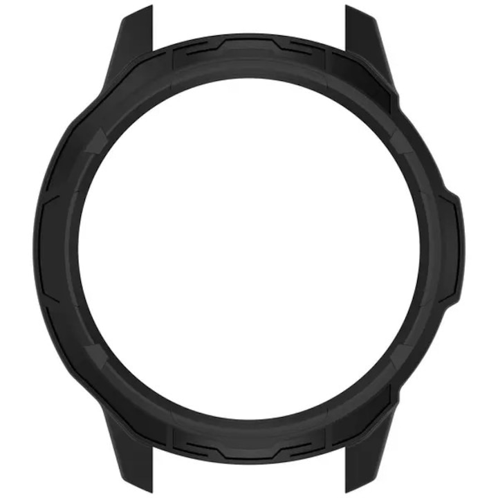 Husa protectie PC, 45x41mm, negru, compatibil Garmin Venu 4, subtire, aderenta