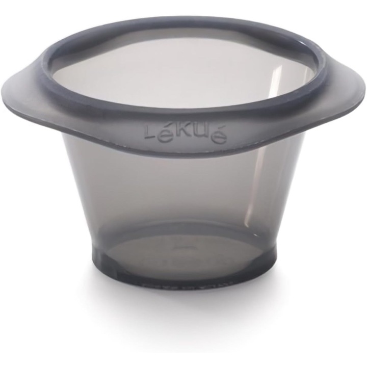 Set 6 Forme Silicon 150ml pentru Lava Cake, Gri