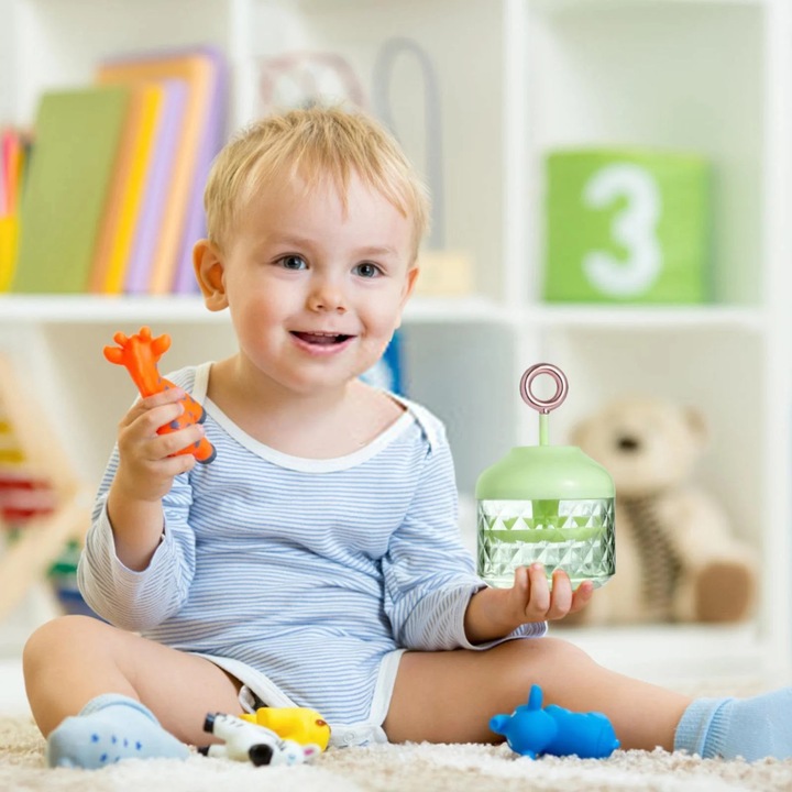 Dispenser spuma pentru fata si dus, plastic, alb, 1 buc