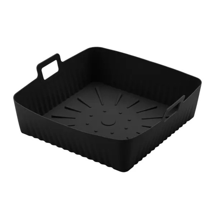Силиконов съд за Airfryer 23x21x6,5см черен