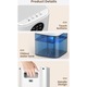 Dezumidificator si purificator aer 2-in-1, capacitate 1.7L, alb, compact