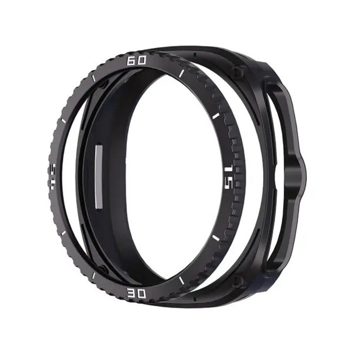 Husa protectie TPU pentru Samsung Watch8 Classic 46mm negru 5x4.9cm