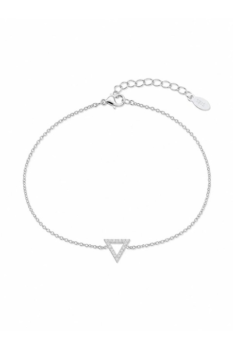 Delagos Karkötő, 925 Sterling Ezüst, Ezüst színű, 15 + 5 cm TLG-000031