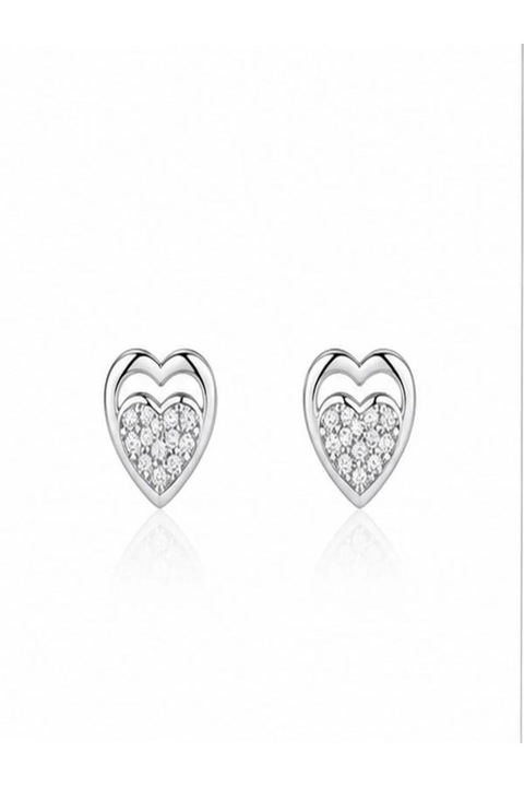 Delagos Fülbevaló, 925 Ezüst, Ezüst színű, 0.6 CM TLG-000109
