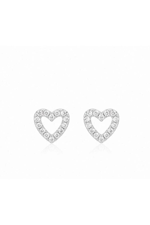 Delagos Fülbevaló, 925 Ezüst, Ezüst színű, 0.8 CM TLG-000088