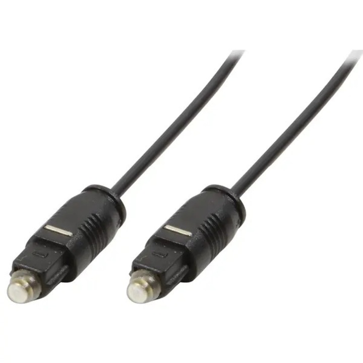 Toslink optikai kábel 0,5m fekete
