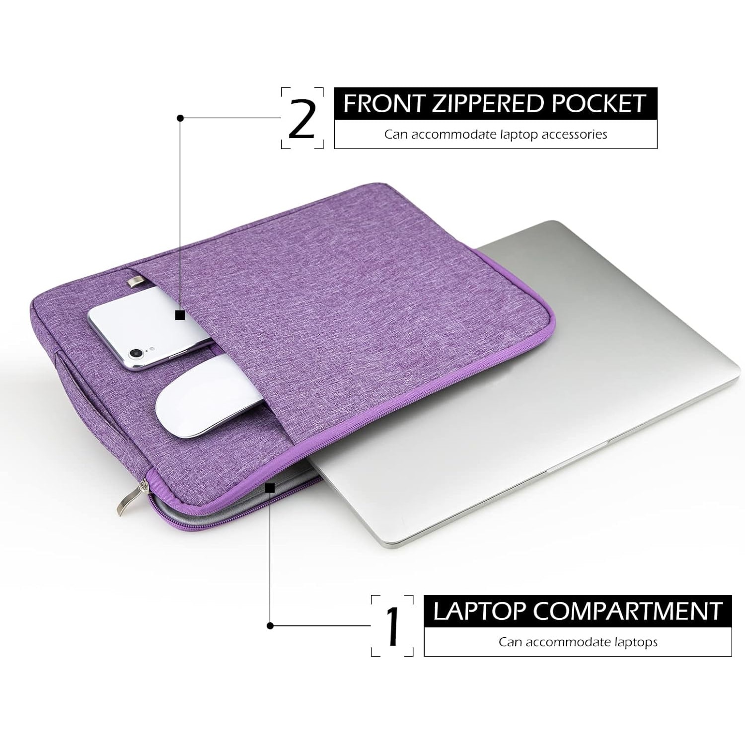 Husa laptop ZYBLSSBB 15 inch albastru