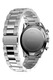 Timex, Ceas cronograf din otel inoxidabil cu indicatoare luminescente, Argintiu, Argintiu antichizat
