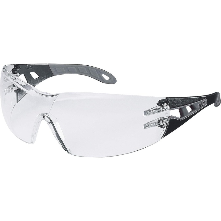 Lentila de protectie Uvex Pheos Supravision Extreme, Transparent/Negru/Gri