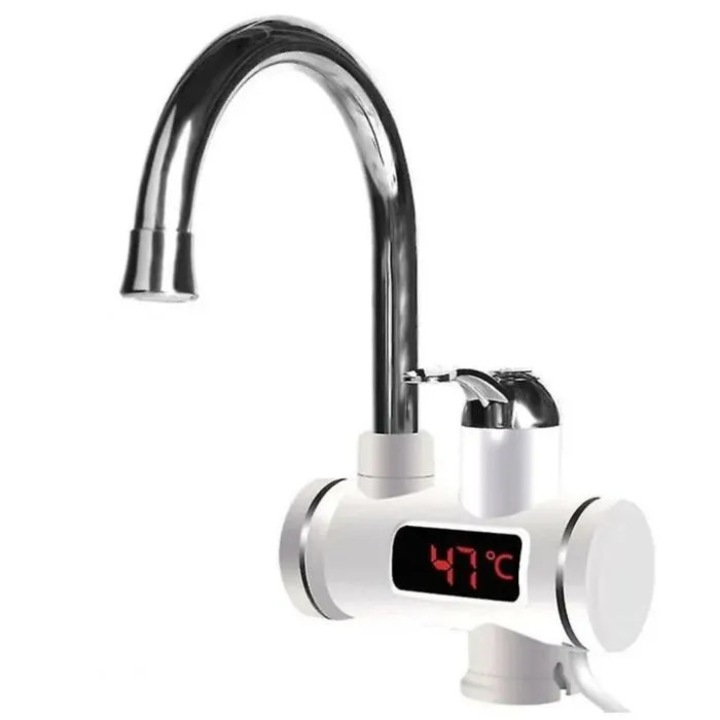 Incalzitor electric instant 360 robinet bucatarie LED rapid