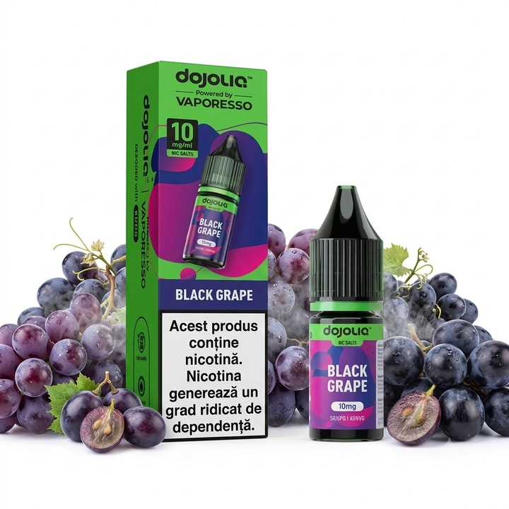 Lichid Tigara Electronica Dojoliq By Vaporesso 10ml 20mg - Black Grape