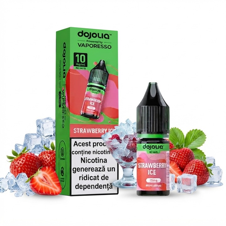 Lichid Tigara Electronica Dojoliq By Vaporesso 10ml 20mg - Strawberry Ice