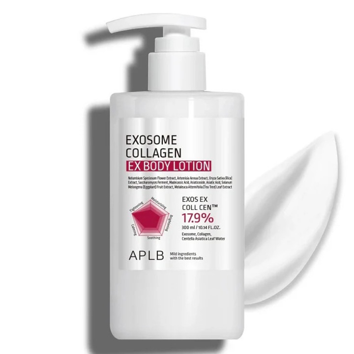 APLB Exosome Collagen EX testápoló, hidratáló, feszesítő, 250ml