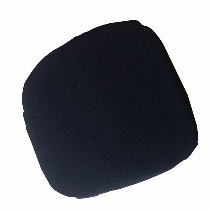Husa elastica pentru scaun birou, protectie lavabila, model romb, multicolor, 46x46x3cm
