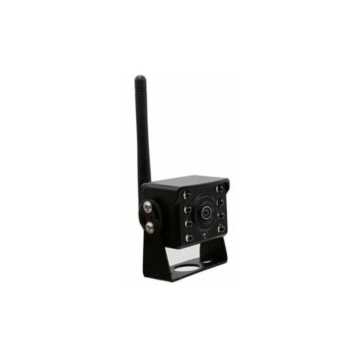 Camera auto wireless IP67, unghi 130°, vizionare nocturna, 12-36V, HD, rezistenta la apa