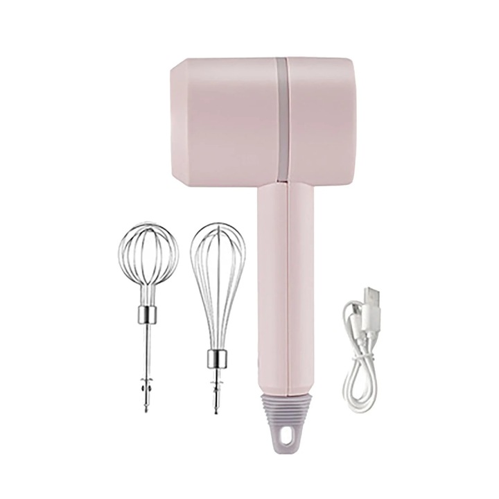 Mixer portabil fara fir, incarcabil USB, compact